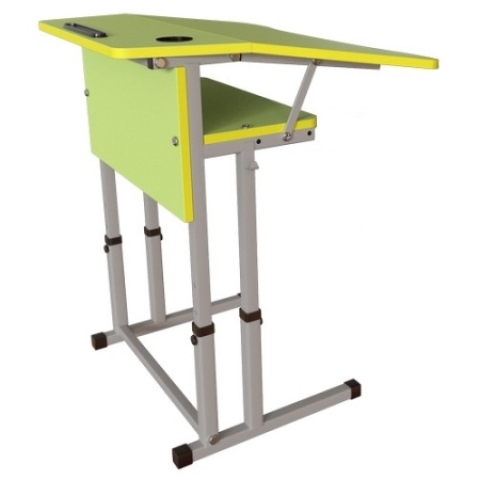 Стіл учнівський "Трапеція" регульований по висоті № 4-6 700х550х580/640/700/760 мм MEBLIX